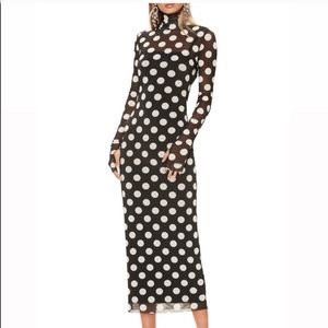 NWT AFRM SHAILENE MESH DRESS